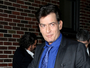 Celebrities at the Ed Sullivan Theater for 'The Late Show with David Letterman'
Featuring: Charlie Sheen
Where: New York City, New York, United States