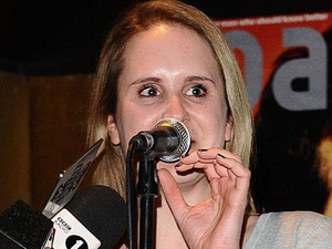 Radio 1 DJ and his assistant producer Rebecca Huxtable aka Beccy 
