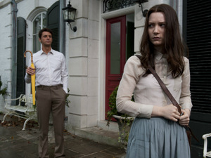 'Stoker' still: Matthew Goode and Mia Wasikowska