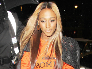 Alexandra Burke enjoys a night at Aura, London.