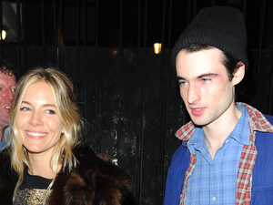 Sienna Miller and Tom Sturridge at the 'No Quarter' press night at the Royal Court Theatre
Featuring: Sienna Miller,Tom Sturridge
Where: London, United Kingdom
