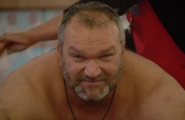 Razor Ruddock gets his back waxed