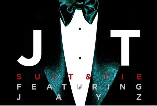 Justin Timberlake artwork for single, Suit and Tie.