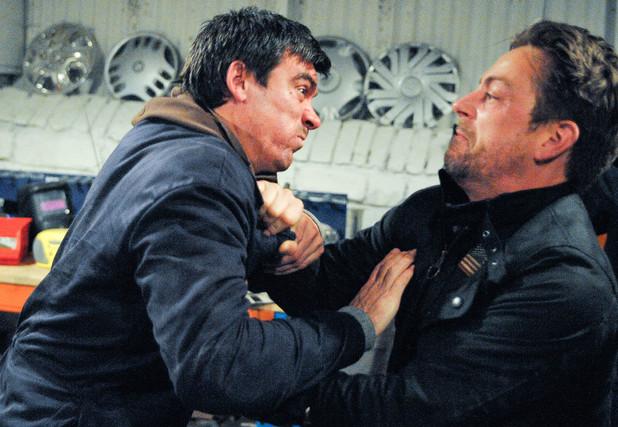 6466: Cain and Cameron get into a fight at the garage