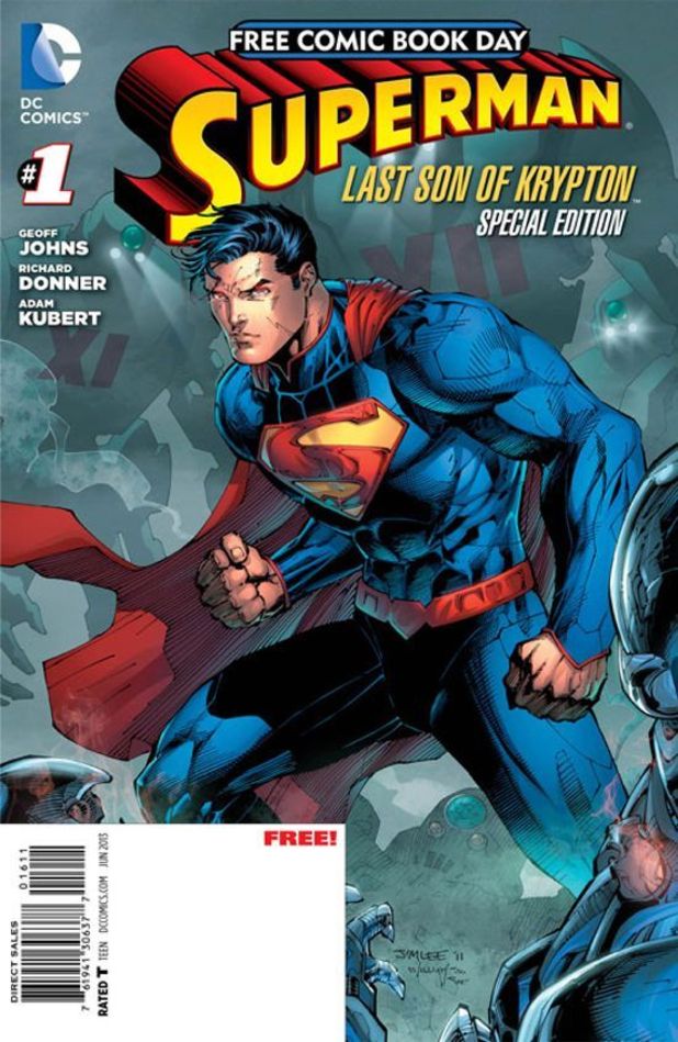DC Comics unveils 'Superman' offering for Free Comic Book Day 2013 ...