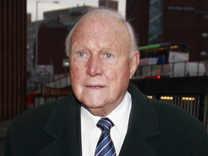 Stuart Hall leaves Preston Magistrates Court today after pleading not guilty to the sexual abuse of young girls.
Picture date: Monday January 7, 2013.