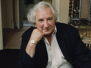 Michael Winner at his home in 1993