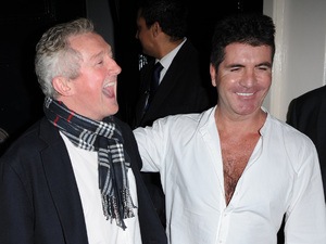Louis Walsh and Simon Cowell
leaving the Arts Club
London, England