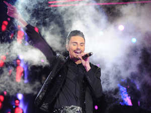Rylan Clark performs at the start of the X Factor Live 2013 Tour at the Manchester ArenaFeaturing: Rylan Clark
Where: Manchester, United Kingdom
When: 26 Jan 2013
Credit: Steve Searle/WENN.com**Images cannot be used for publication after 27th March 2013**