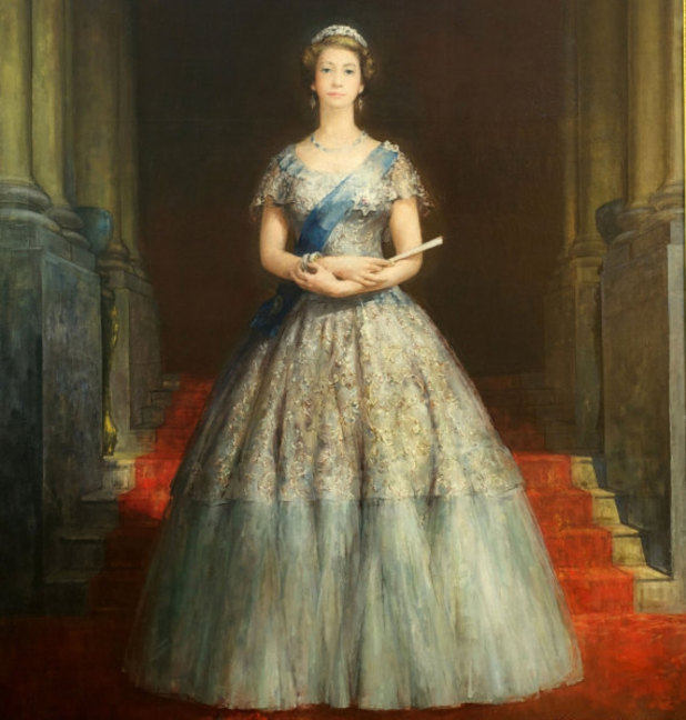 John Napper's portrait of The Queen