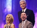 Dancing on Ice: Philip Schofield, Ashley Roberts and Jason Gardiner.