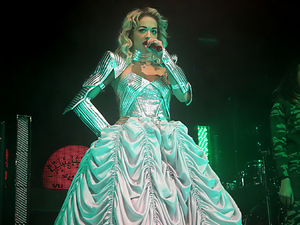 Rita Ora performing live on stage her 'Radioactive' tour at Manchester Academy
Featuring: Rita Ora
Where: Manchester, United Kingdom
When: 28 Jan 2013
