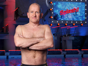 Eddie 'The Eagle' Edwards in Splash!