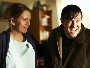 'Derek' S02E01: Kerry Godliman and Ricky Gervais