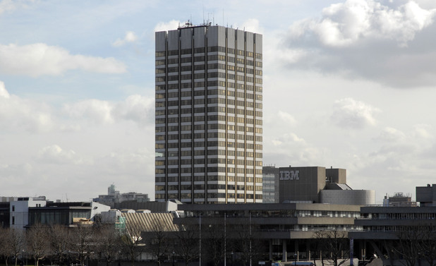 London Television Centre and the London Studios, ITV buildings on the Southbank