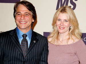 Tony Danza and wife Tracy at the 'Rock and Royalty to Erase MS' event in April 2005'