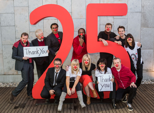 Comic Relief marks 25 years of Red Nose Day