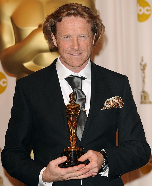 Anthony Dod Mantle with the Achievement in Cinematography award, received for Slumdog Millionaire, at the 81st Academy Awards