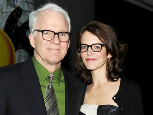 Steve Martin with wife Anne Stringfield
