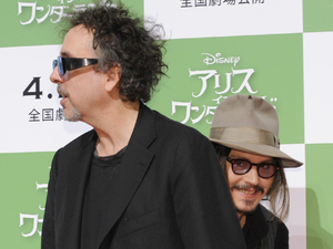 Johnny Depp, Tim Burton, Alice in Wonderland, Tokyo
