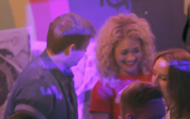 Rita Ora and James Arthur at Rita Ora's afterparty at Gatecrasher nightclub, Birmingham