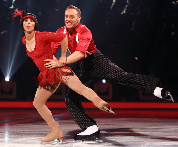 Dancing on Ice: Beth Tweddle and Daniel Whiston.