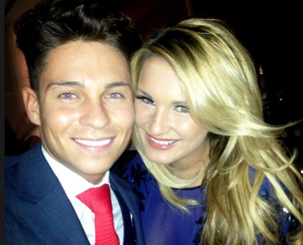 Sam Faiers and Joey Essex celebrate Valentine's Day