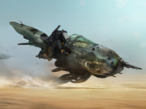 The first concept art for Bungie's new project, Destiny