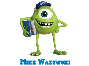 'Monsters University' character art: Mike Wazowski