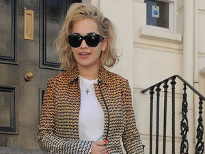 Miss Mode: Rita Ora trouser suit