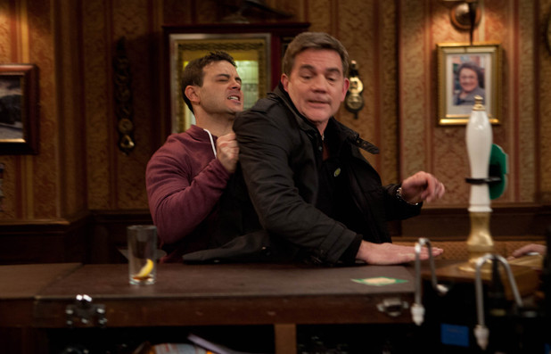 Jason and Karl in Coronation Street