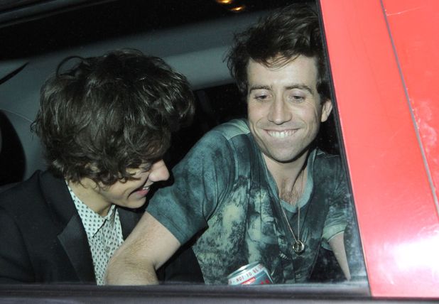 Harry Styles, Nick Grimshaw, Brits 2013