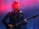 Rock band's frontman played guitar on a number of New Zealand star's new tracks.