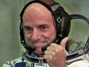 Dennis Tito, the world's first 'space tourist'