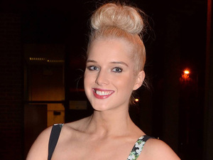 Helen Flanagan outside the RTE Studios for 'The Saturday Night Show'