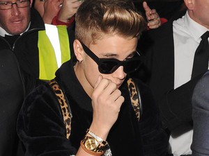 Justin Bieber celebrates his 19th birthday in London.