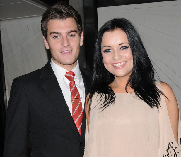Shona McGarty and Matt Lapinskas David Gest and Patsy Palmer joint birthday party at the Grand Connaught Rooms to raise money for the 'Me&Dee Charity' - Arrivals London, England - 11.05.12 Credit Mandatory: WENN.com