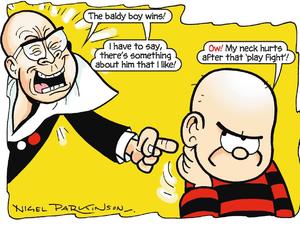 Harry Hill in The Beano