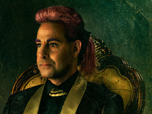 'The Hunger Games: Catching Fire' poster/banner of Caesar