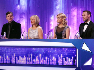 The judges in their final finery.