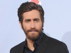 Jake Gyllenhaal arrives at the ALMA Awards on Sunday, Sept. 16, 2012,