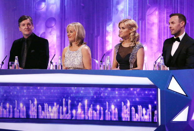 The judges in their final finery.