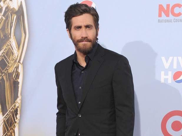 Jake Gyllenhaal arrives at the ALMA Awards on Sunday, Sept. 16, 2012, in Pasadena, Calif.