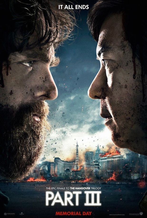 Zach Galifianakis and Ken Jeong in 'The Hangover Part III' poster