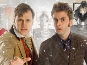 David Morrissey and David Tennant in 'The Next Doctor'