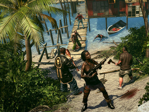 The team of survivors take on more hordes of zombies in Dead Island: Riptide