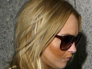 Lindsay Lohan, fake tan