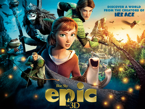 Epic poster, Blue Sky Studios, 20th Century Fox