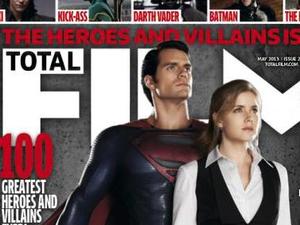 'Man of Steel': Superman and Lois Lane, Total Film cover