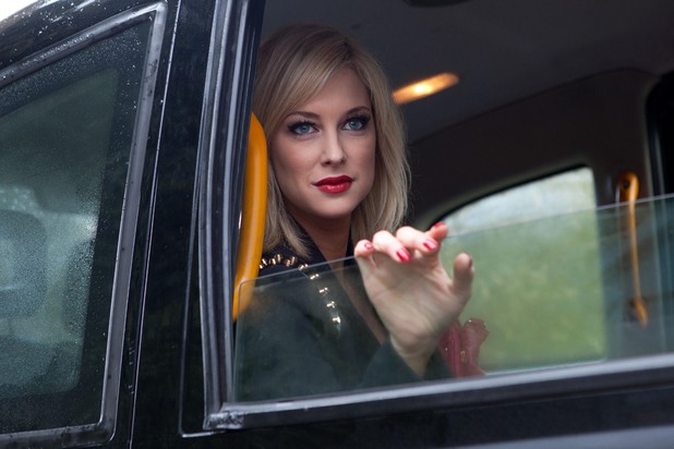 Claire arrives back in the village.